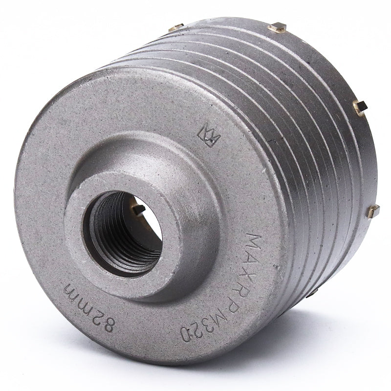 HDS - SET MACH 1 – Hartmetall Trockenbohrkrone / Dosensenker Set bestehend aus Bohrkrone