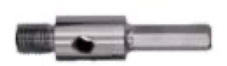 Adapter 6-Kant x M16 (AG) – Präzisionsadapter mit 6-Kant Schaft und M16 Aussengewinde mit Konus