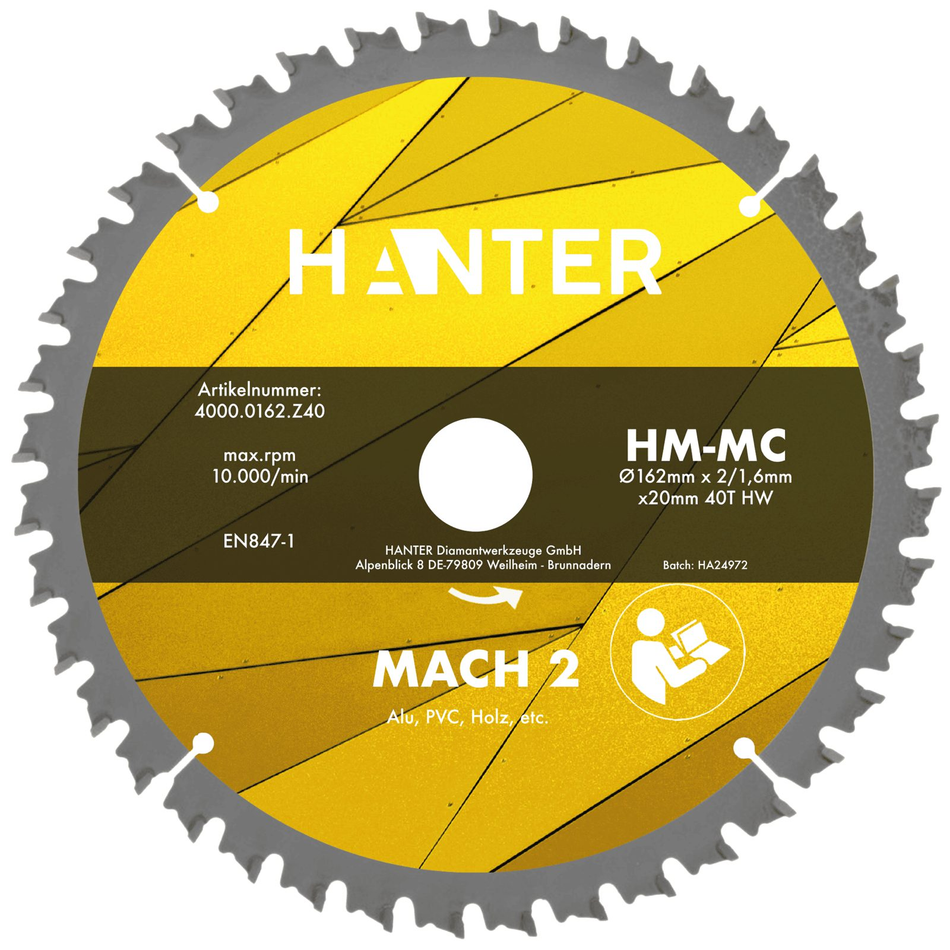 HM MC MACH 2 – Hochleistungs Multicutter Hartmetall Kreissägeblatt
